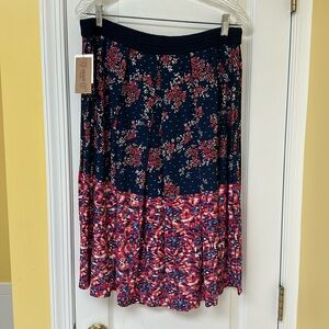 NWT Vintage American Midi Skirt